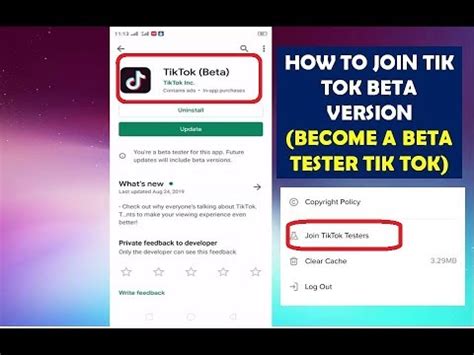 tiktok beta|How to join TikTok's Beta Tester Program.